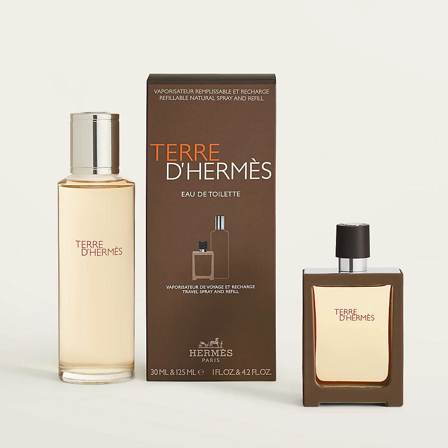 Hermès Terre d'Hermès Eau de toilette vaporizador y recarga - 155 ml Promoción trimestral