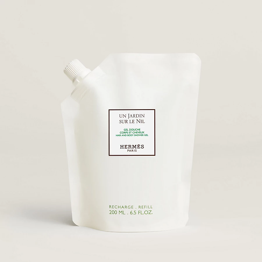 Hermès Un Jardin sur le Nil Recarga de gel de ducha para cuerpo y cabello - 200 ml Precios de Black Friday