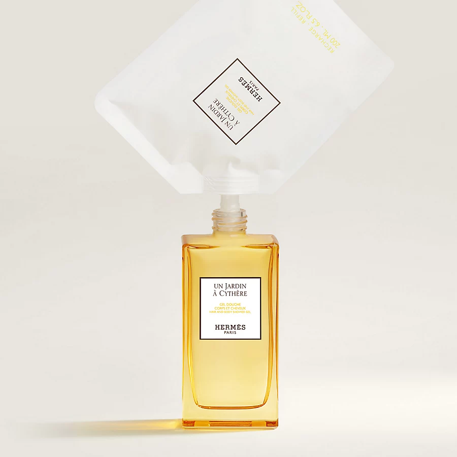 Hermès Un Jardin à Cythère Gel de ducha para cuerpo y cabello - 200 ml En oferta