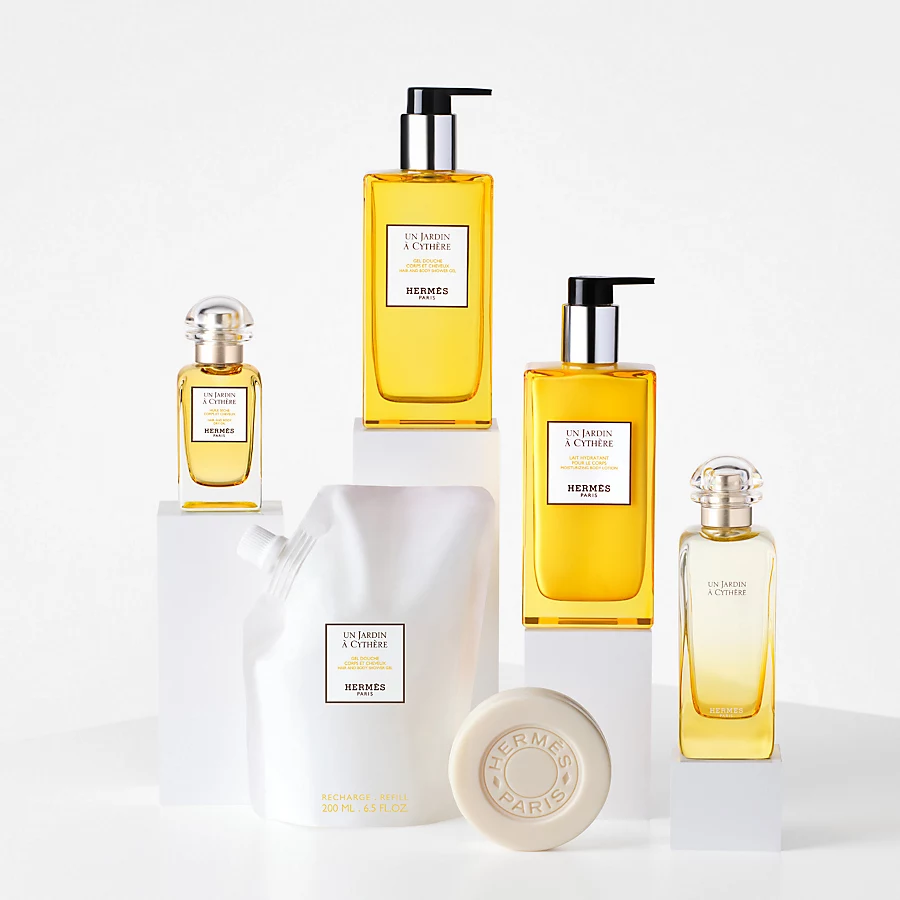Hermès Un Jardin à Cythère Recarga de gel de ducha para cuerpo y cabello - 200 ml Oferta exclusiva