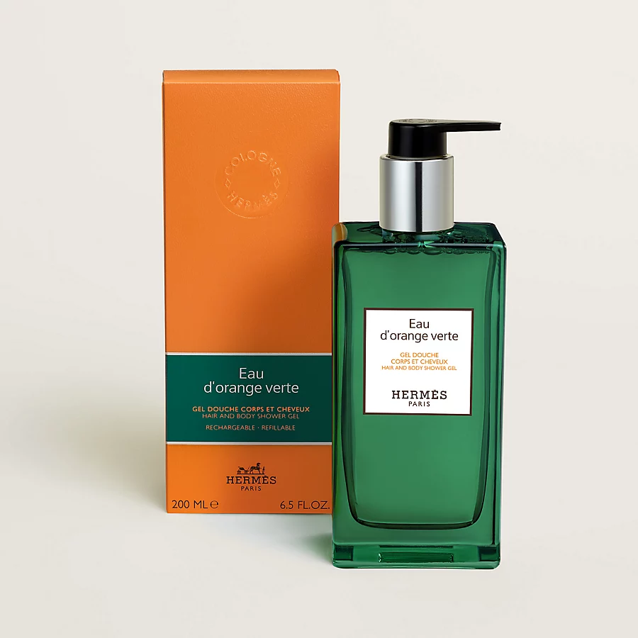 Hermès Eau d'orange verte Gel de ducha para cuerpo y cabello - 200 ml Descuento por venta flash