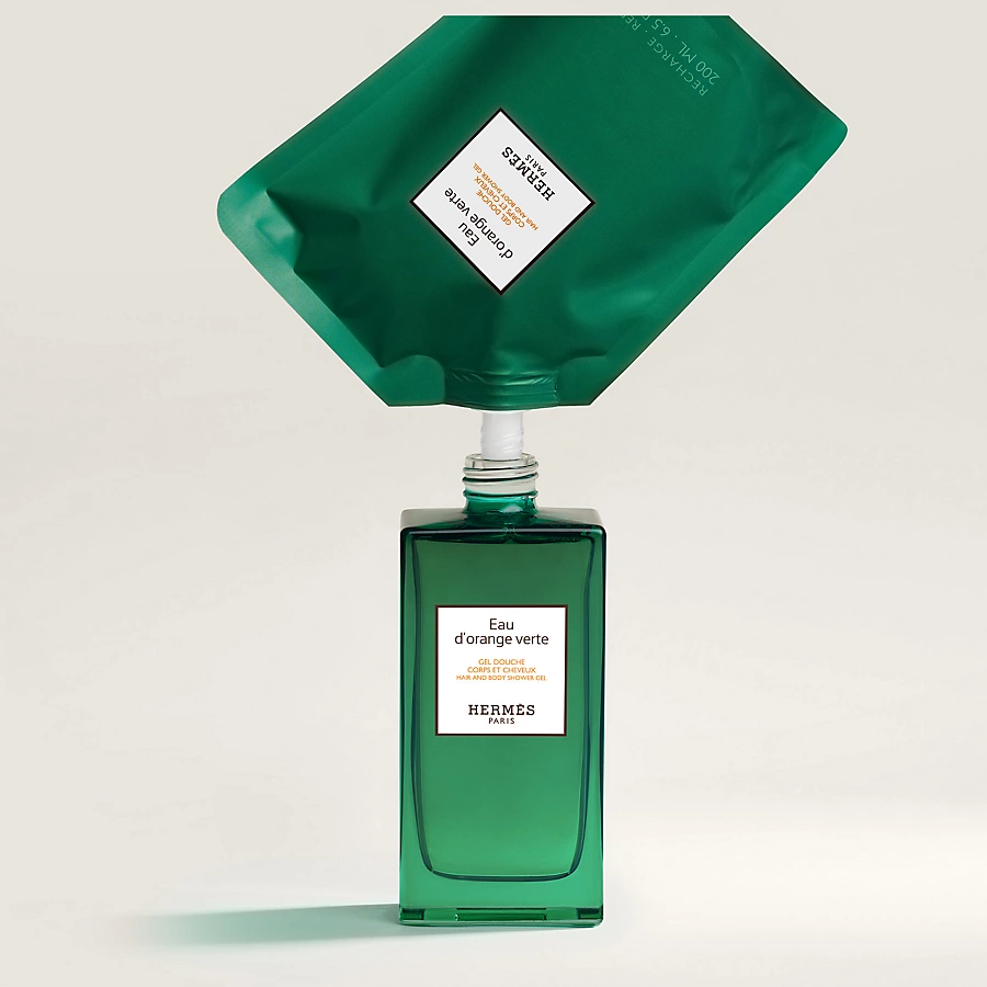 Hermès Eau d'orange verte Gel de ducha para cuerpo y cabello - 200 ml Descuento por venta flash