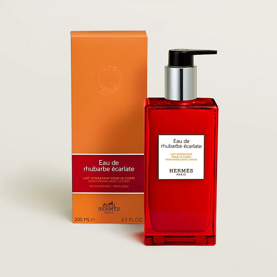 Hermès Eau de rhubarbe écarlate Leche hidratante para el cuerpo - 200 ml Precio ultrabajo