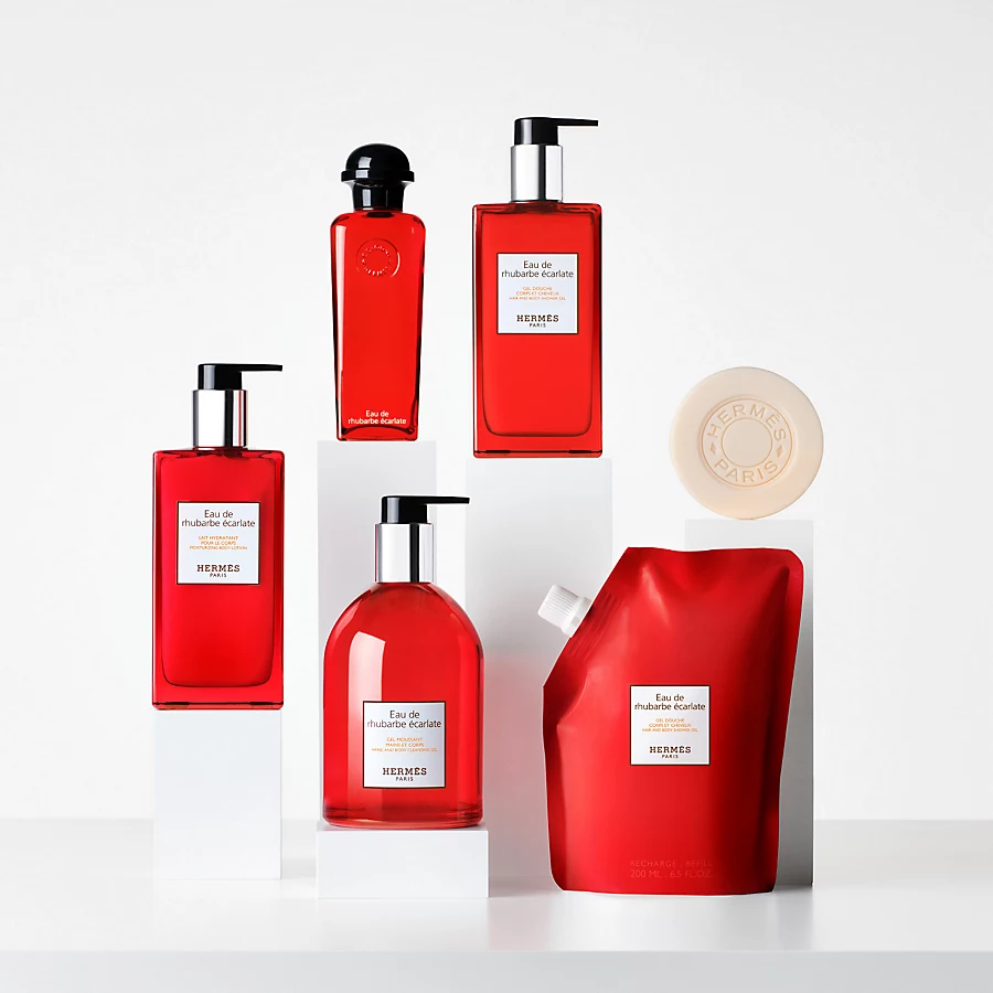 Hermès Eau de rhubarbe écarlate Leche hidratante para el cuerpo - 200 ml Precio ultrabajo