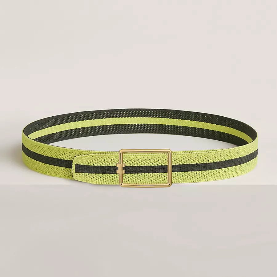 Hermès Hebilla de cinturón Tube H & Banda de cinturón Team 38 mm Rebajas