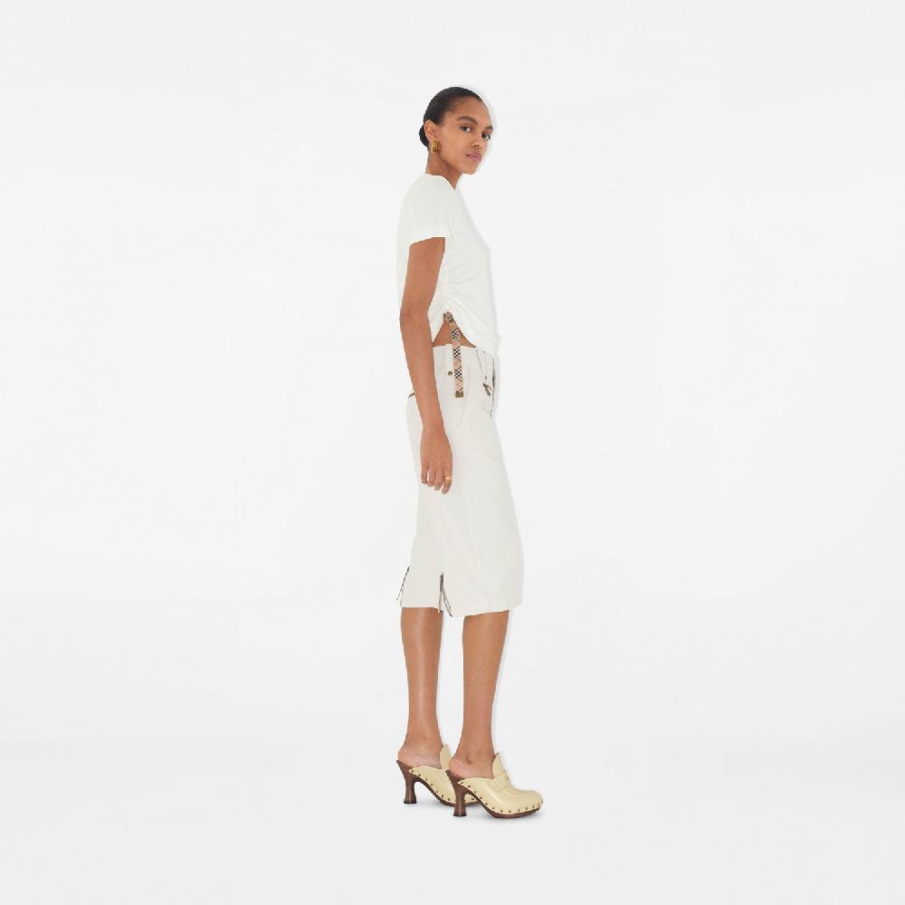 ﻿Burberry Camiseta Festival en algodónPrecio 450 00 € Novedades Superdescuento