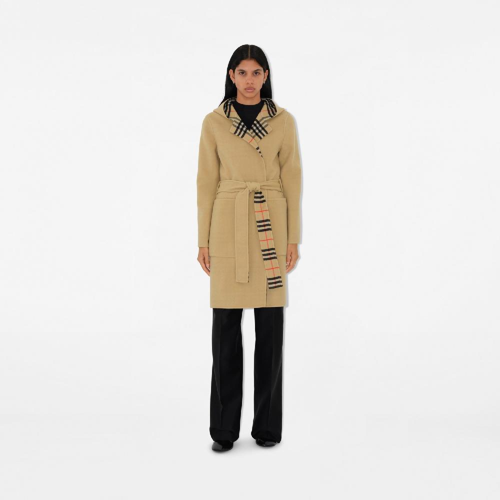 Burberry Abrigo tres cuartos en lana reversible de longitud mediaPrecio 3.250 00 € Rebajas de fábrica