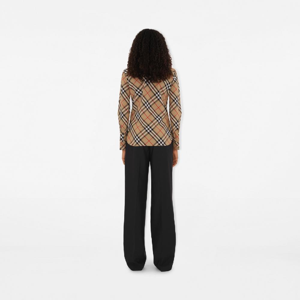 Burberry Camisa entallada en algodón CheckPrecio 570 00 € Los más vendidos