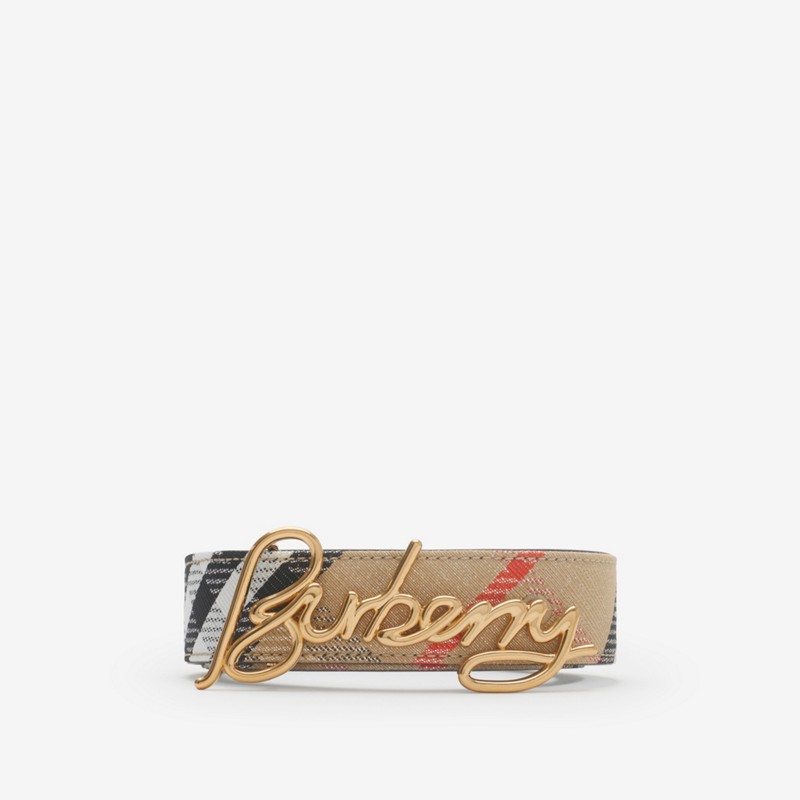 Burberry Cinturón reversible Signature CheckPrecio 550 00 € Novedades Descuento