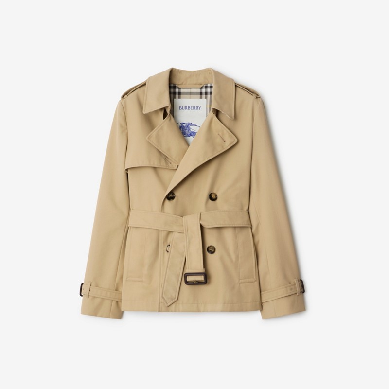 Burberry Chaqueta estilo trench coat en mezcla de algodónPrecio 1.690 00 € Precios de Black Friday