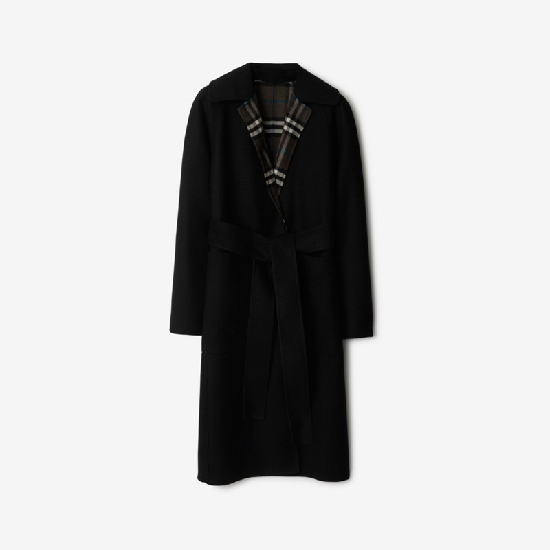 Burberry Abrigo cruzado en lana reversiblePrecio 3.050 00 €