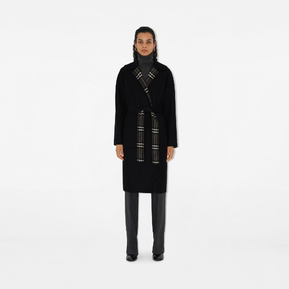 Burberry Abrigo cruzado en lana reversiblePrecio 3.050 00 € Descuentos del mes