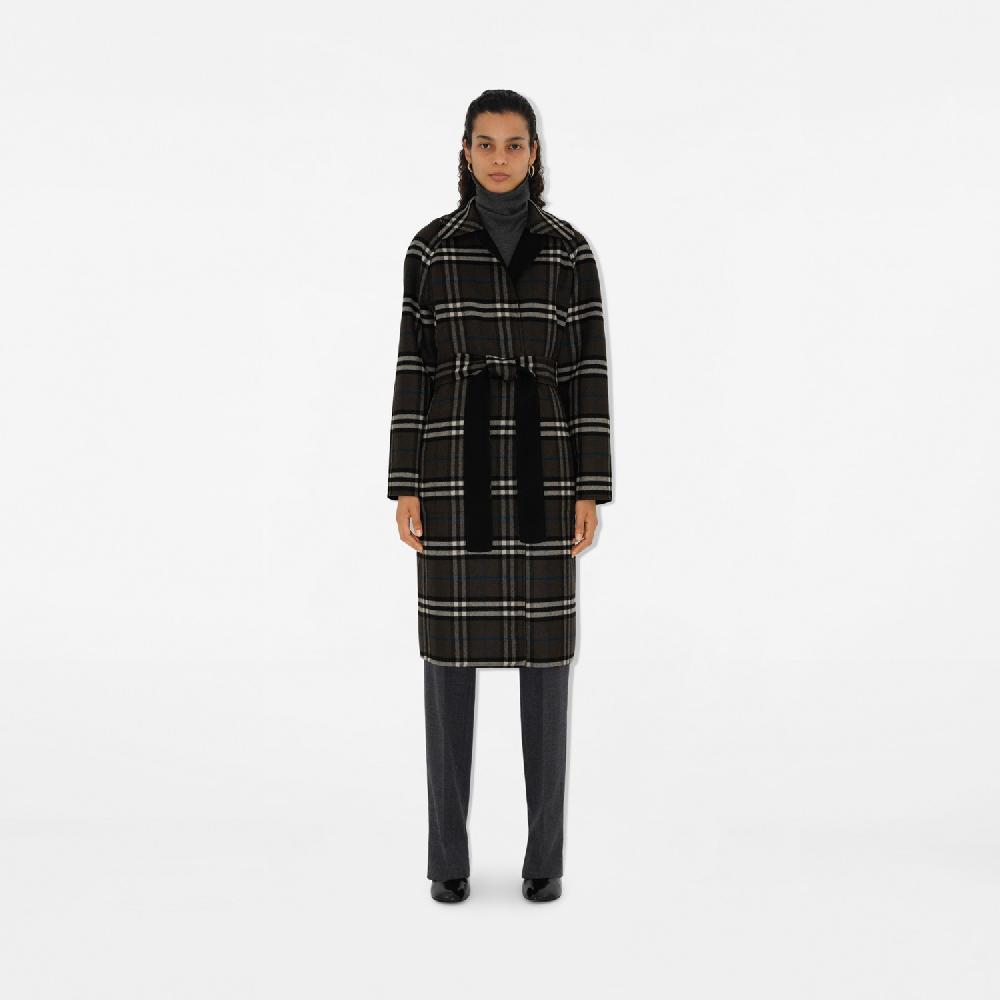 Burberry Abrigo cruzado en lana reversiblePrecio 3.050 00 € Descuentos del mes