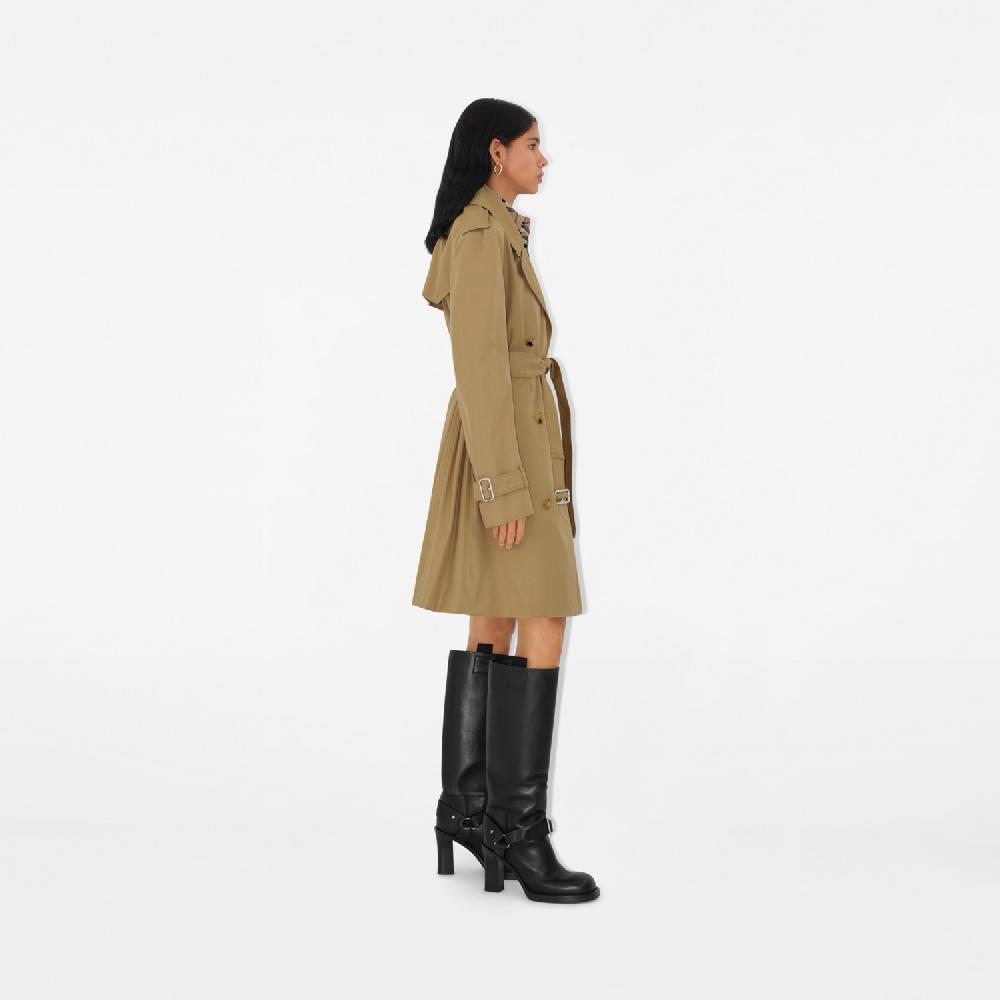 Burberry Trench coat de longitud media en mezcla de algodónPrecio 2.190 00 € Pasarela Descuento por venta flash