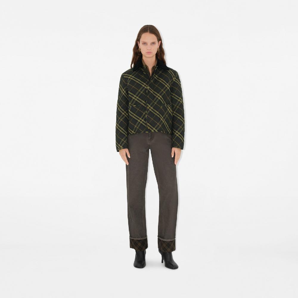 Burberry Chaqueta rústica cropped CheckPrecio 1.550 00 € Rebajas baratas