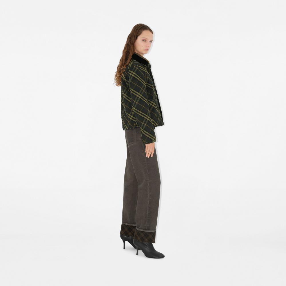 Burberry Chaqueta rústica cropped CheckPrecio 1.550 00 € Rebajas baratas
