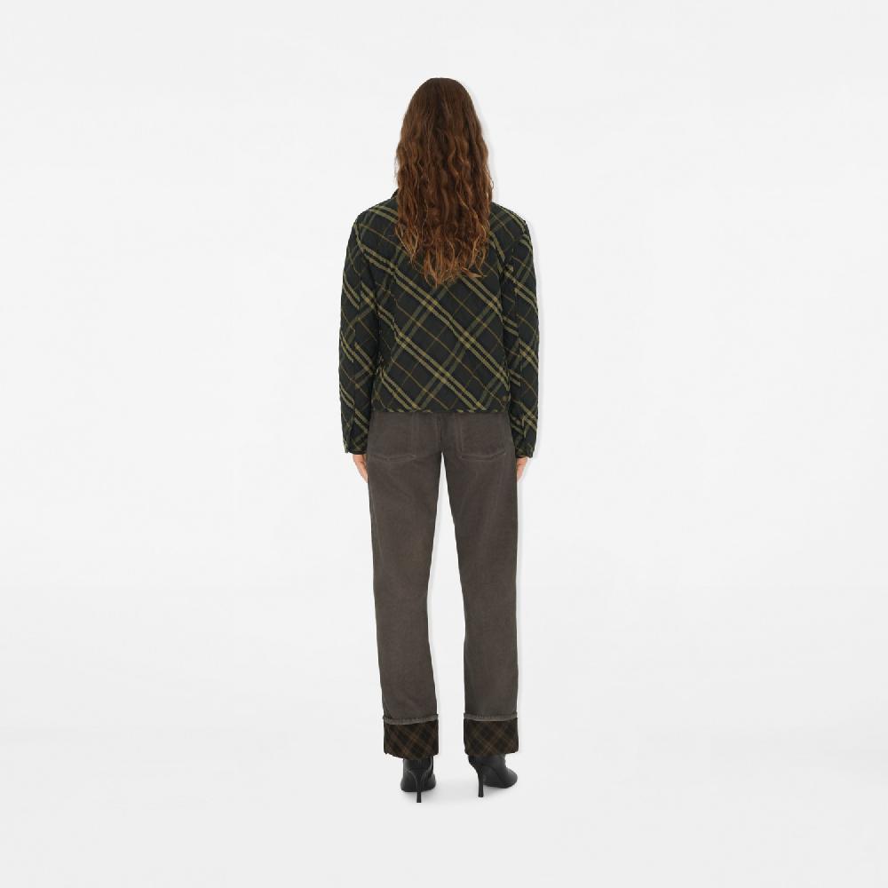 Burberry Chaqueta rústica cropped CheckPrecio 1.550 00 € Rebajas baratas
