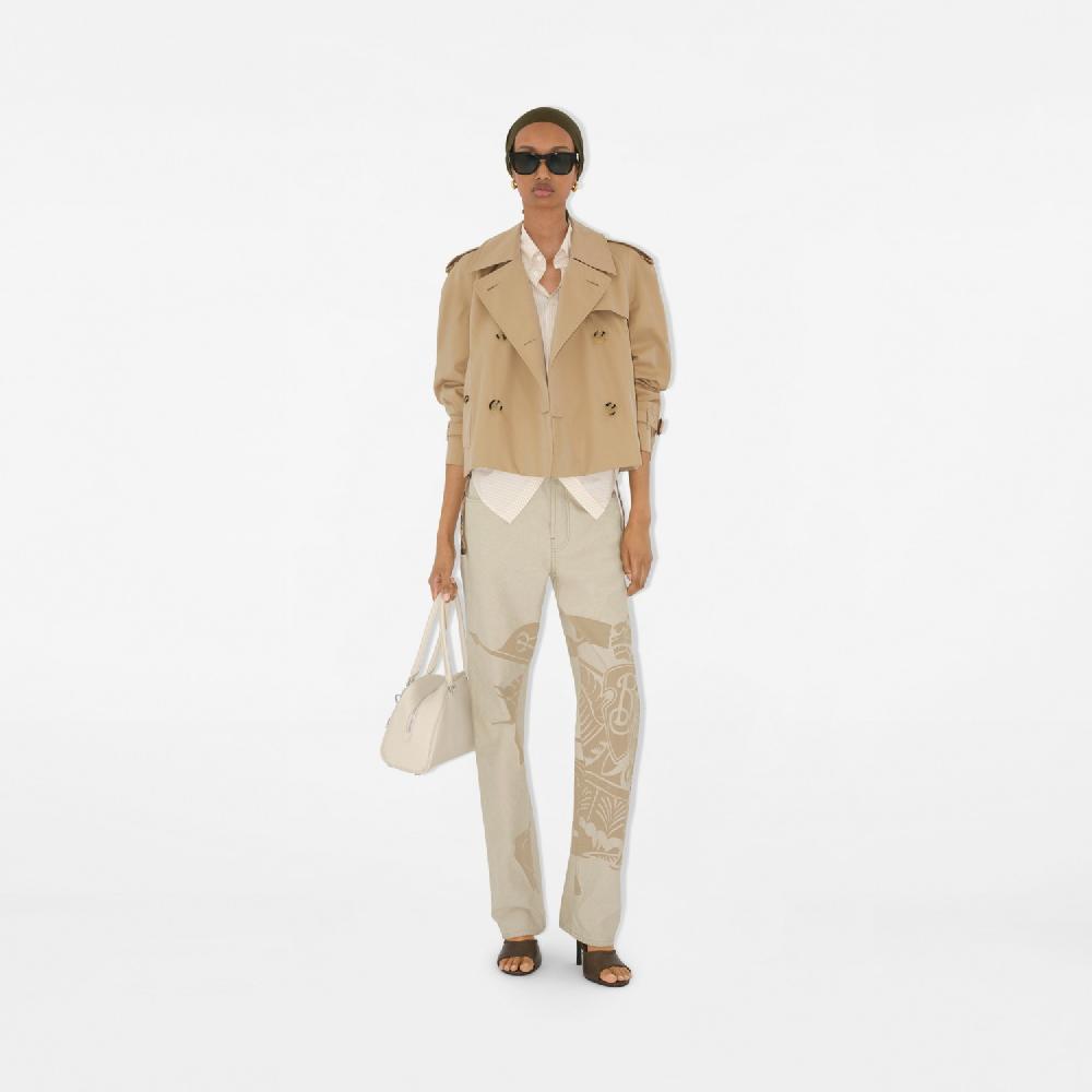 Burberry Chaqueta cropped estilo trench coat en gabardinaPrecio 1.590 00 € Disponibilidad limitada Rebajas top