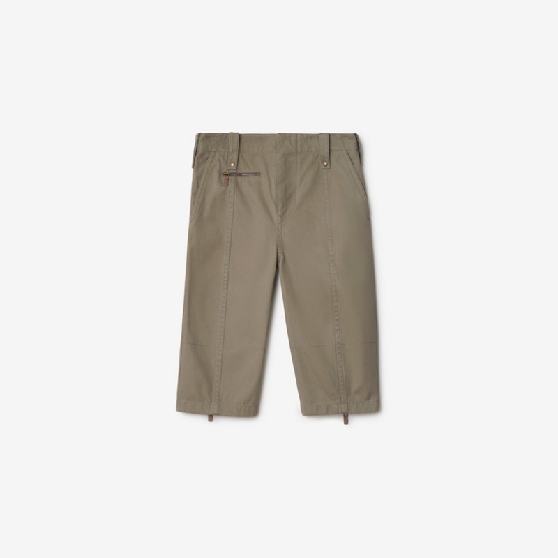 Burberry Pantalones piratas en algodónPrecio 990 00 € Novedades Último día