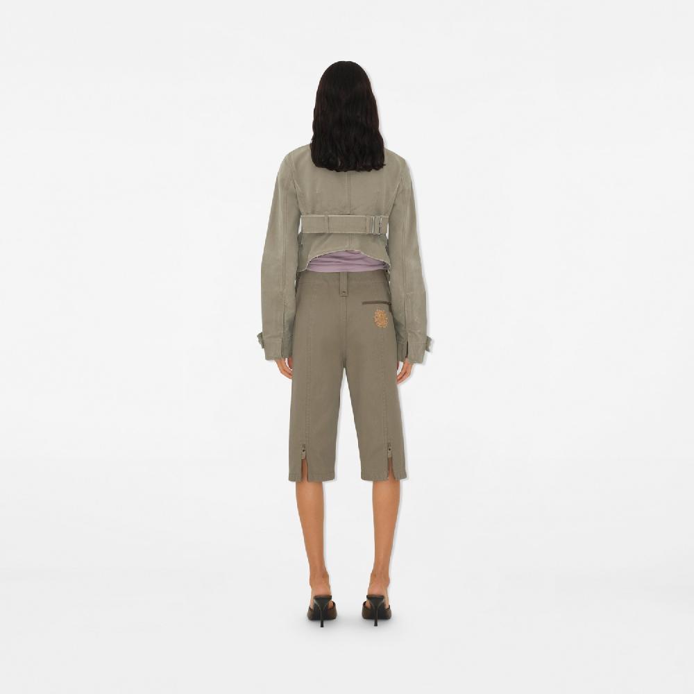 Burberry Pantalones piratas en algodónPrecio 990 00 € Novedades Último día