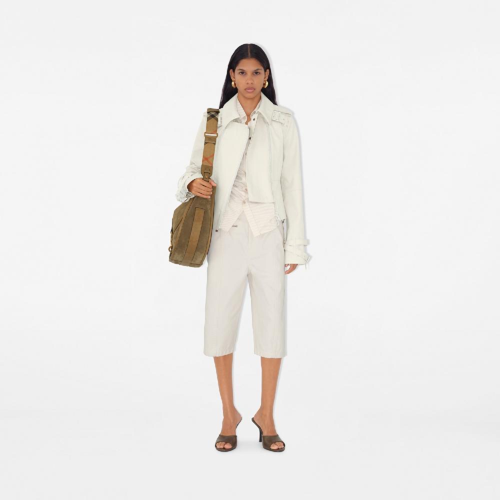 Burberry Pantalones piratas en algodónPrecio 890 00 € Novedades Precio de fábrica