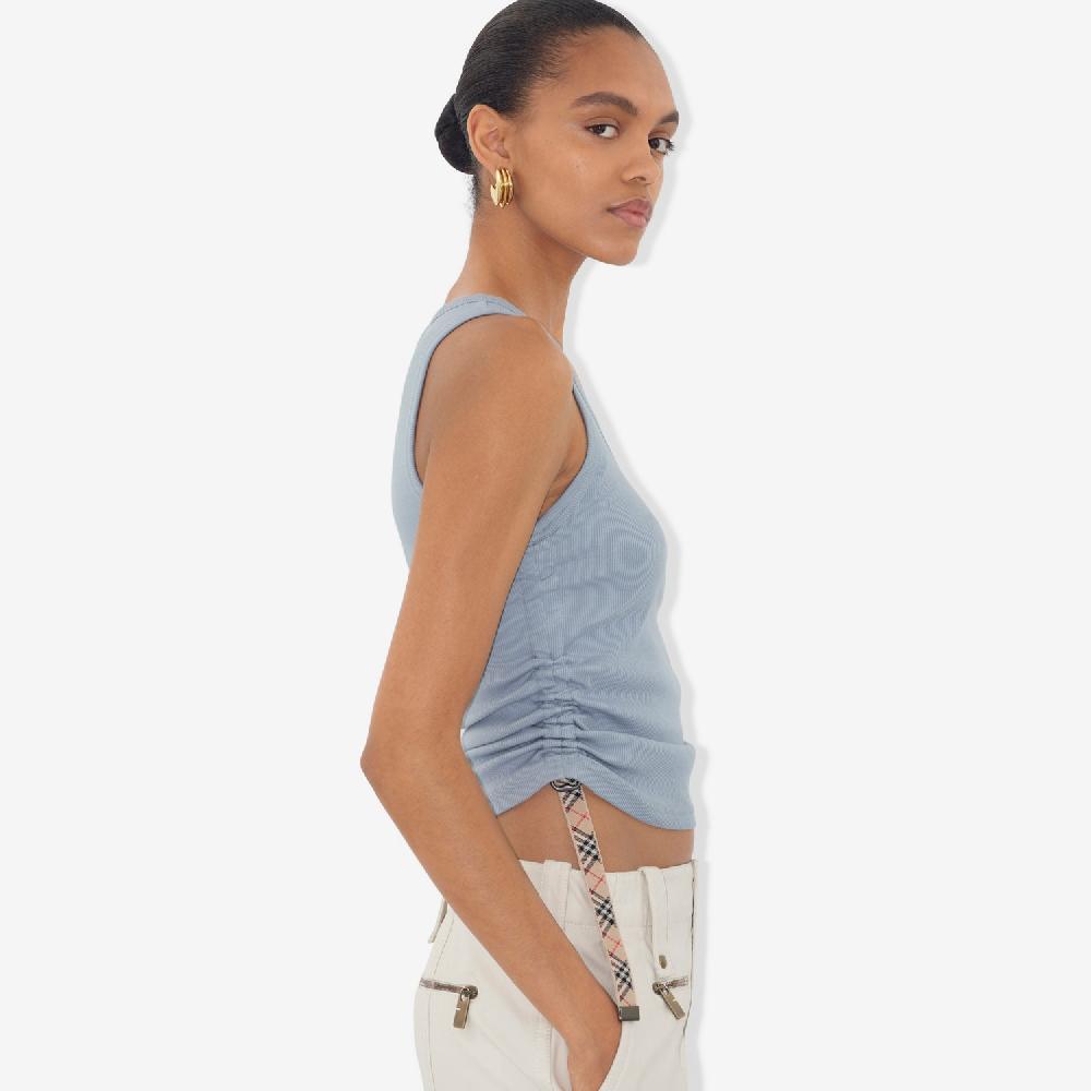 Burberry Camiseta Festival sin mangas en mezcla de algodónPrecio 350 00 € Novedades Promoción por tiempo limitado