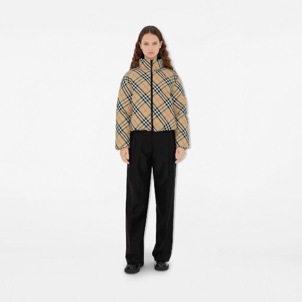 Burberry Chaqueta de plumas reversible en nailon CheckPrecio 1.690 00 € Oferta exclusiva