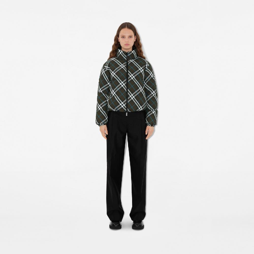 Burberry Chaqueta de plumas reversible en nailon CheckPrecio 1.690 00 € Última moda