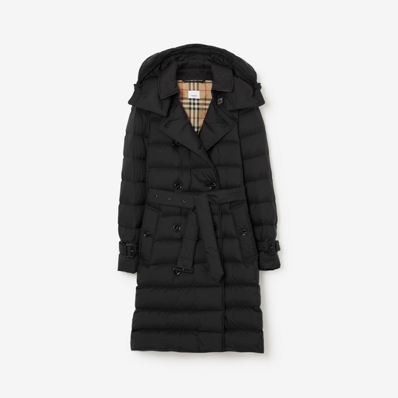 Burberry Abrigo de plumas de longitud media en nailonPrecio 1.390 00 € Entallado