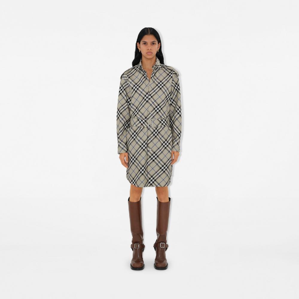 Burberry Vestido camisero en algodón CheckPrecio 990 00 € Oferta especial de fábrica