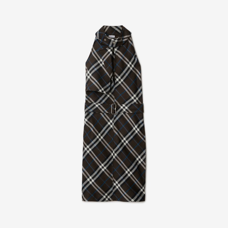 Burberry Vestido en lana y seda CheckPrecio 1.750 00 €