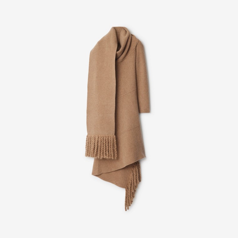 Burberry Vestido con bufanda en mezcla de lanaPrecio 2.890 00 € En oferta