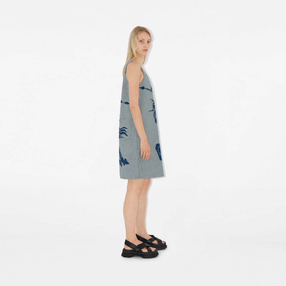 Burberry Vestido vaquero con EKDPrecio 1.450 00 € Descuentos del mes