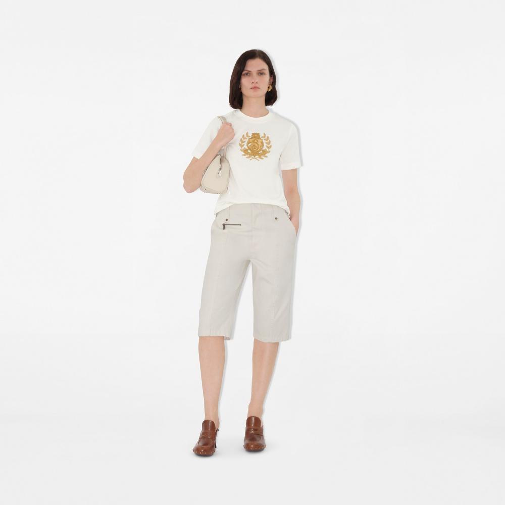 Burberry Camiseta en algodón con B CrestPrecio 390 00 € Novedades Rebajas de fin de temporada