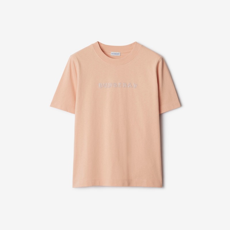 Burberry Camiseta en algodón con logotipo y motivo de cachemiraPrecio 450 00 € Devoluciones gratuitas