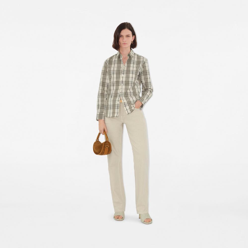 Burberry Camisa en algodón CheckPrecio 570 00 € Novedades Outlet online