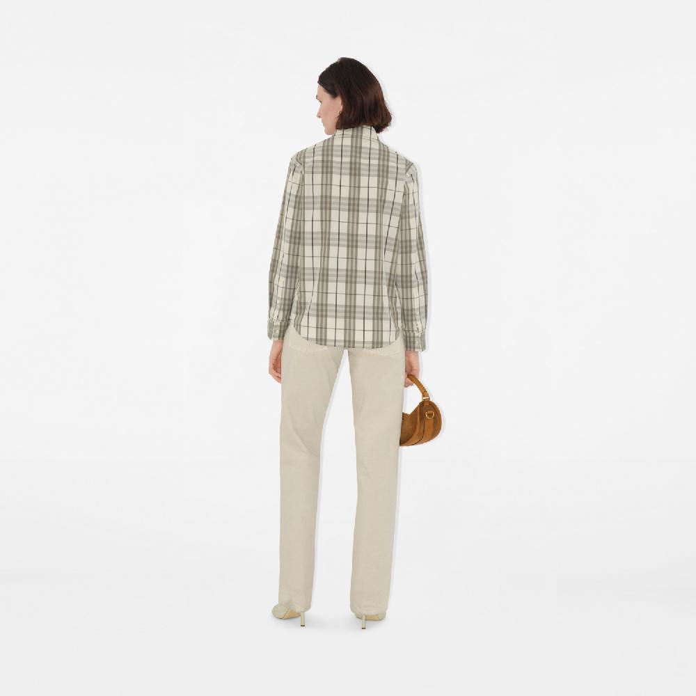 Burberry Camisa en algodón CheckPrecio 570 00 € Novedades Outlet online