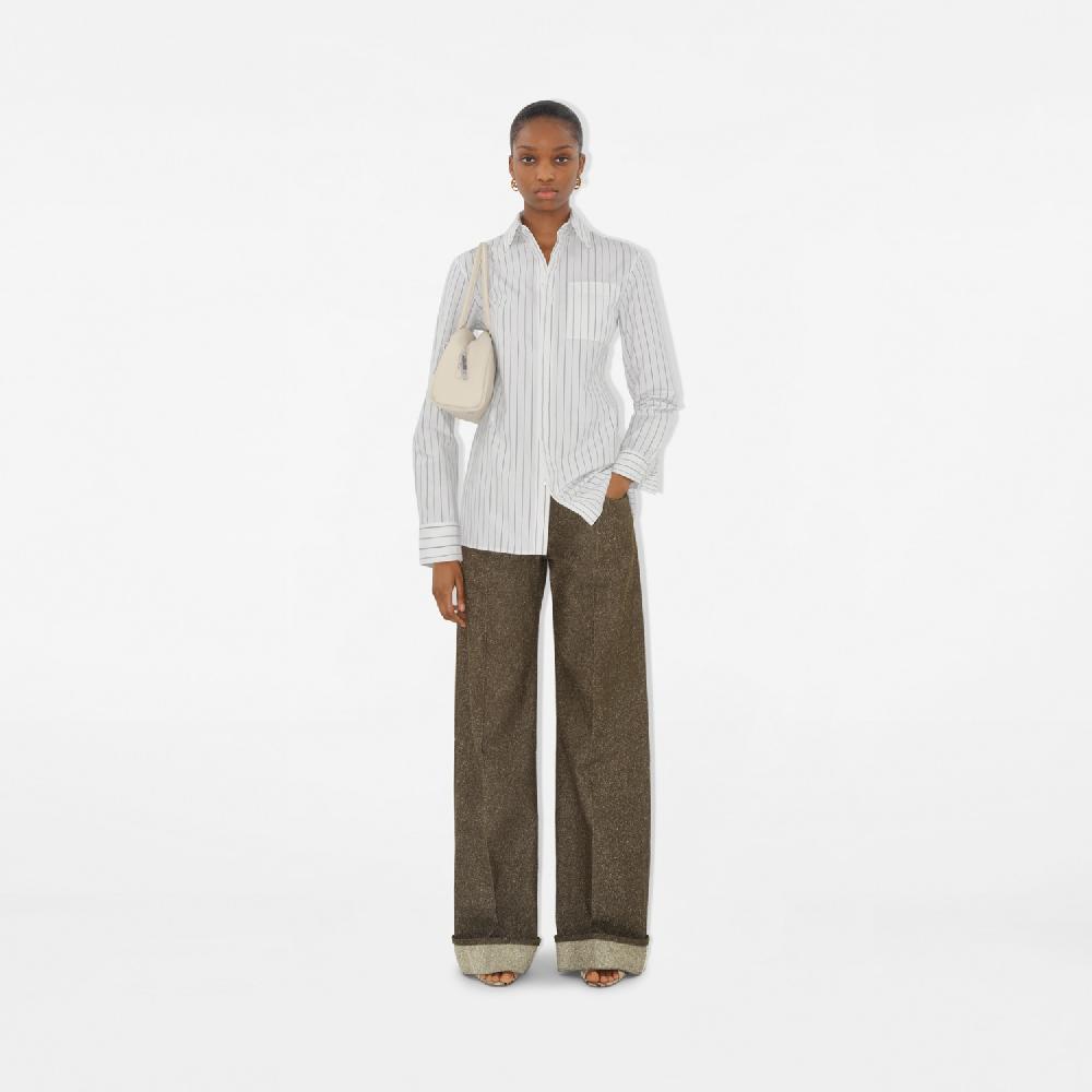 Burberry Camisa en algodón a rayas con corte estándarPrecio 990 00 € Corte estándar Rebajas de fábrica