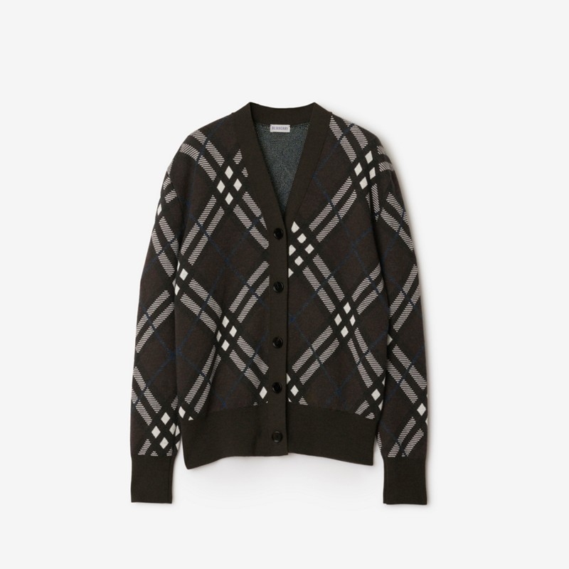 Burberry Cárdigan en mezcla de lana y mohair CheckPrecio 1.090 00 €