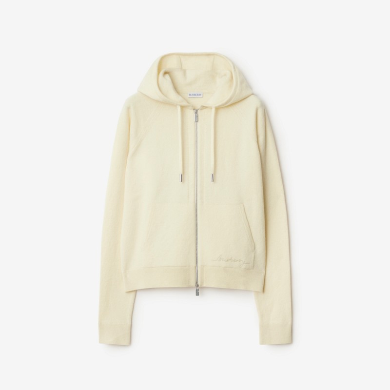 Burberry Sudadera en lana y cachemir con capucha y cremalleraPrecio 1.090 00 € Solo hoy