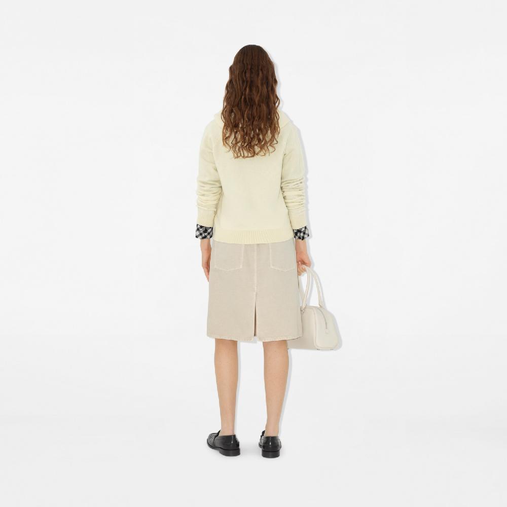 Burberry Sudadera en lana y cachemir con capucha y cremalleraPrecio 1.090 00 € Solo hoy