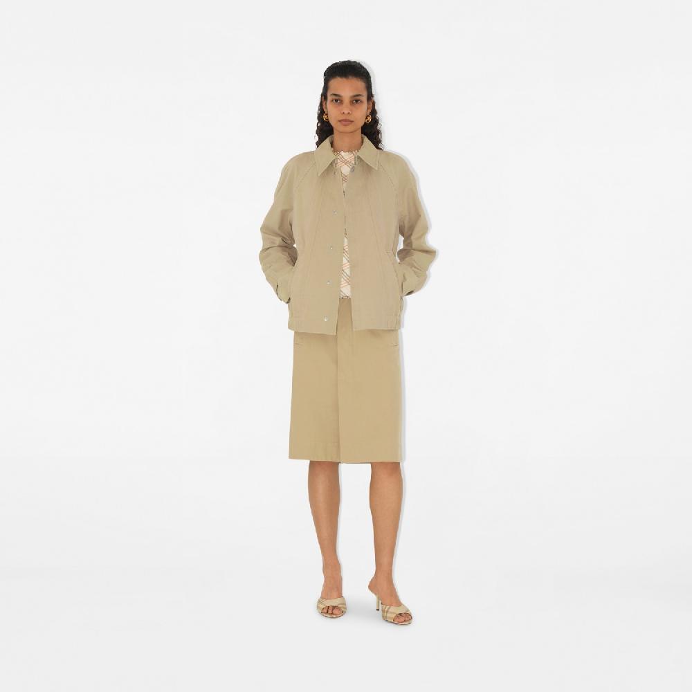 Burberry Falda midi en algodónPrecio 820 00 € Liquidación