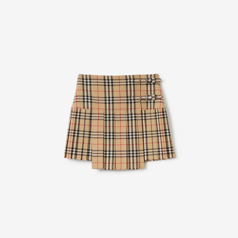 Burberry Minifalda escocesa de tablas en lana CheckPrecio 960 00 €
