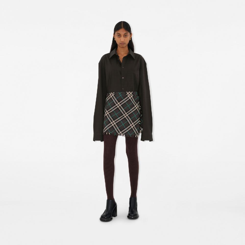Burberry Minifalda escocesa en mezcla de lana CheckPrecio 1.090 00 € Limitado a 3 días