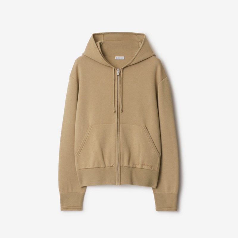 Burberry Sudadera en mezcla de lana con capucha y cremalleraPrecio 1.050 00 €