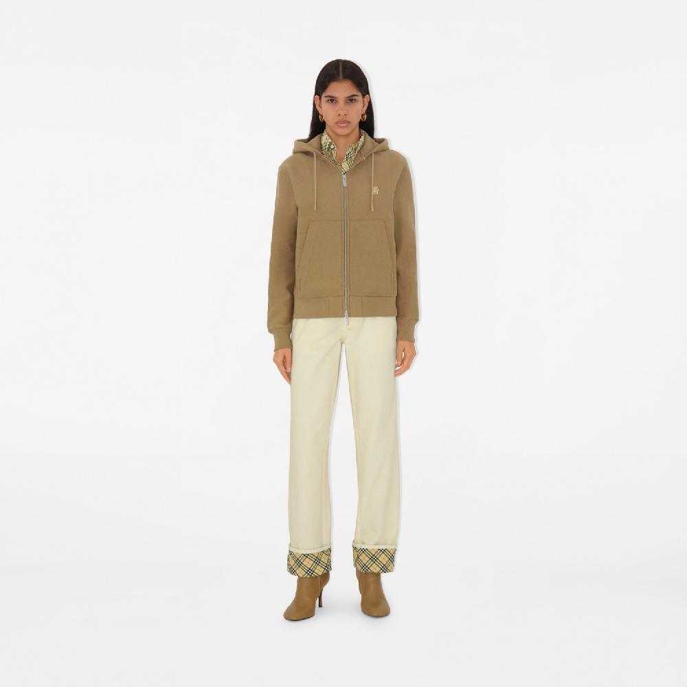 Burberry Sudadera en mezcla de algodón con capucha y cremalleraPrecio 820 00 € Últimos 2 días