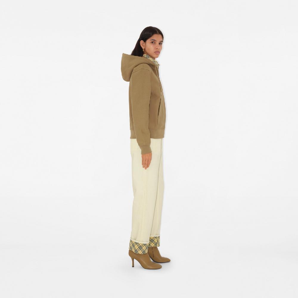 Burberry Sudadera en mezcla de algodón con capucha y cremalleraPrecio 820 00 € Últimos 2 días