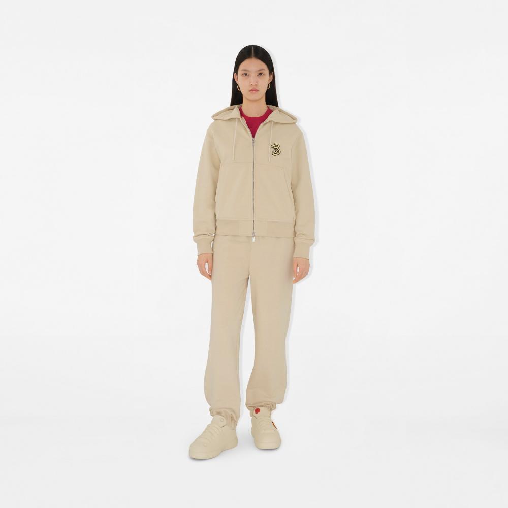 Burberry Sudadera en algodón con cremallera capucha y motivo B SnakePrecio 790 00 € Año Nuevo Lunar Último día