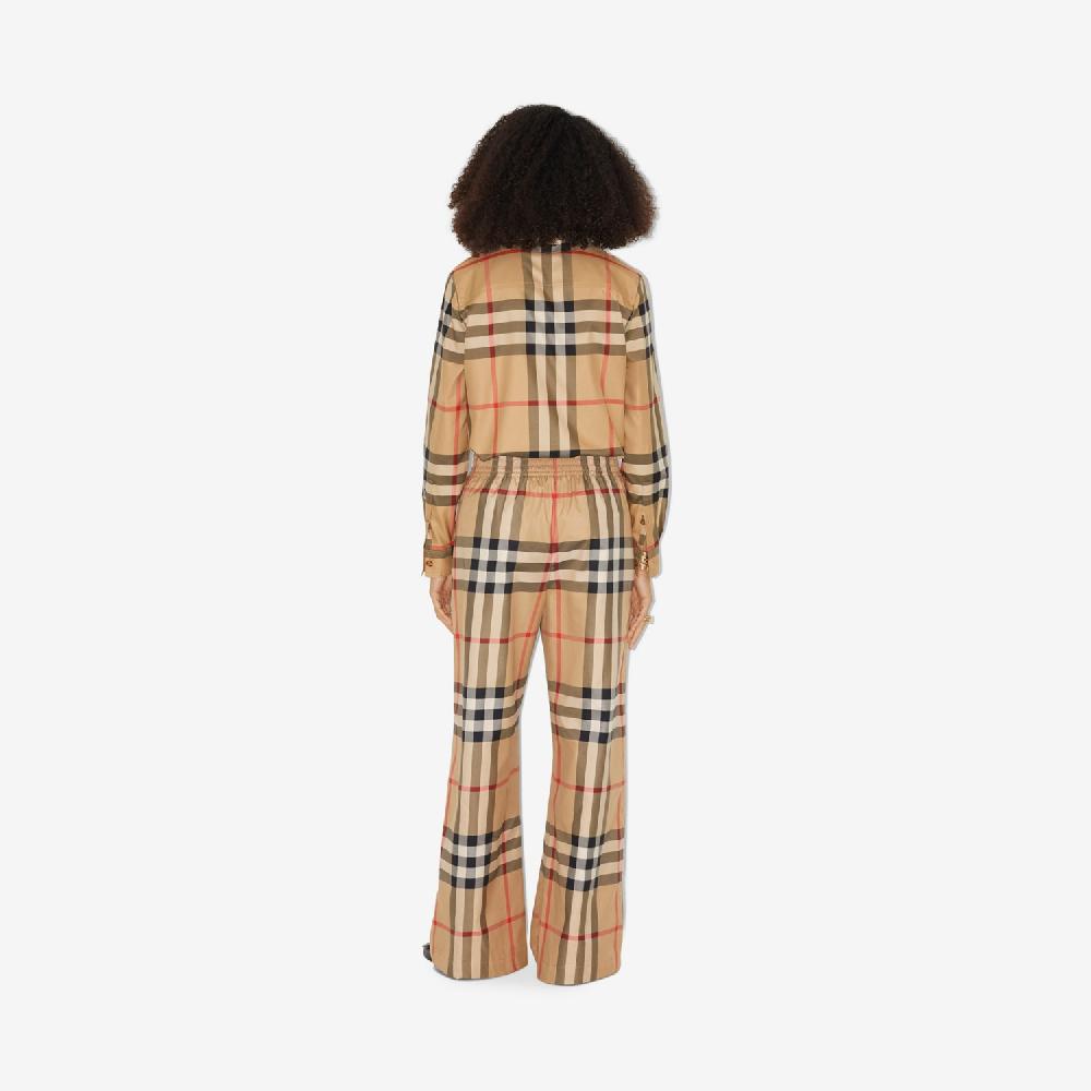 Burberry Pantalones en algodón CheckPrecio 650 00 € Oferta especial de fábrica