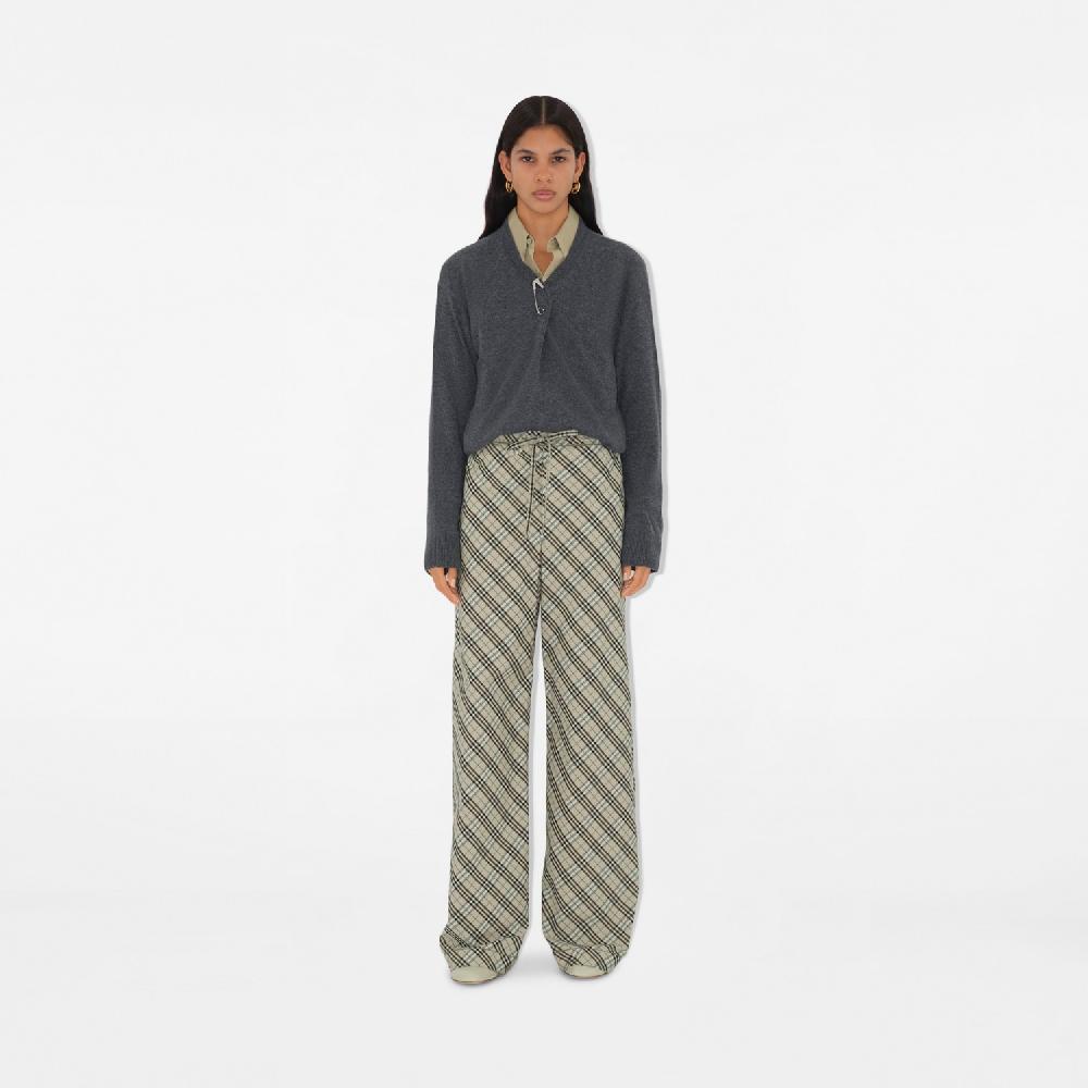 Burberry Pantalones de pijama en algodón CheckPrecio 660 00 € Superdescuento